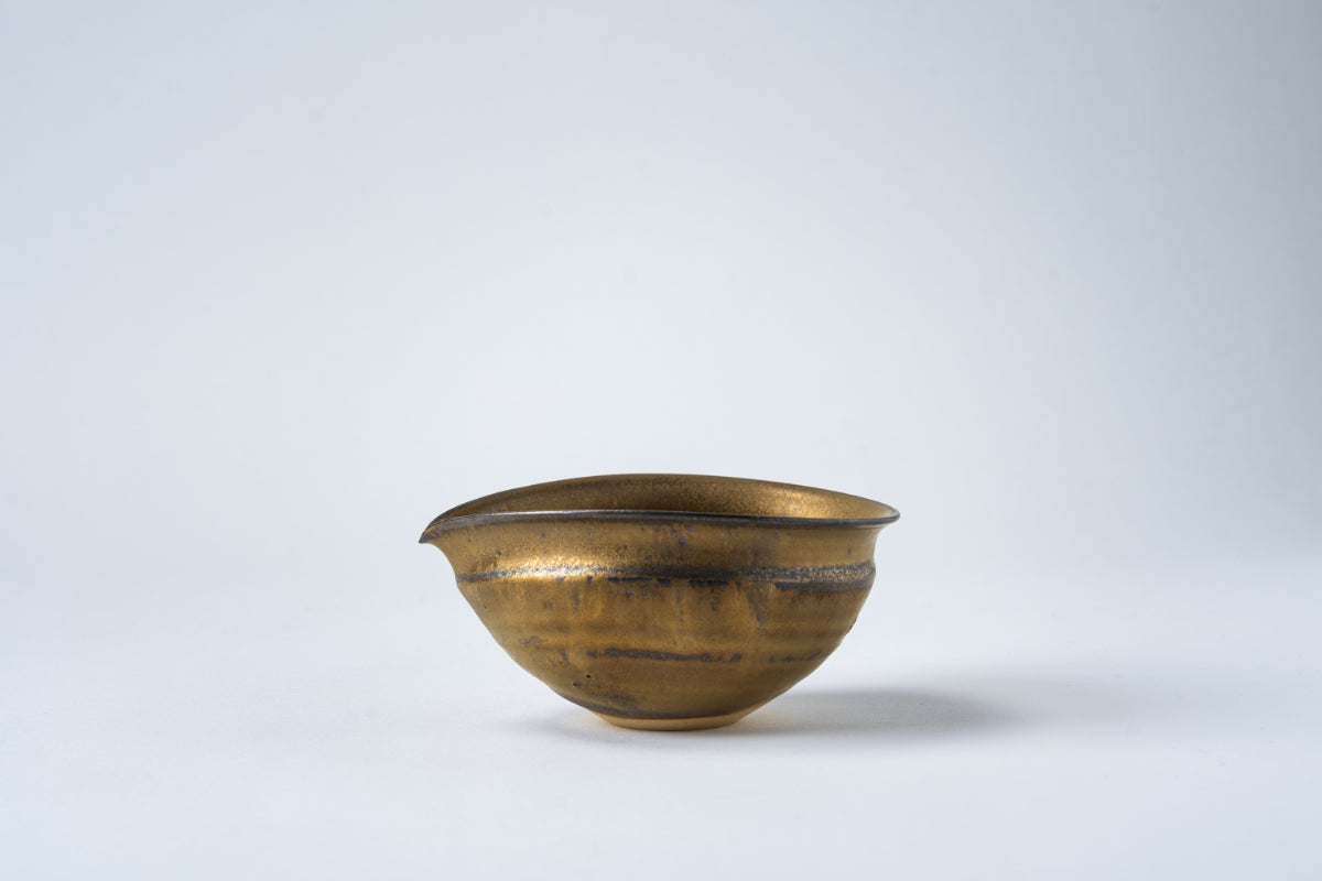 金釉『百光』 片口 – 高取焼宗家