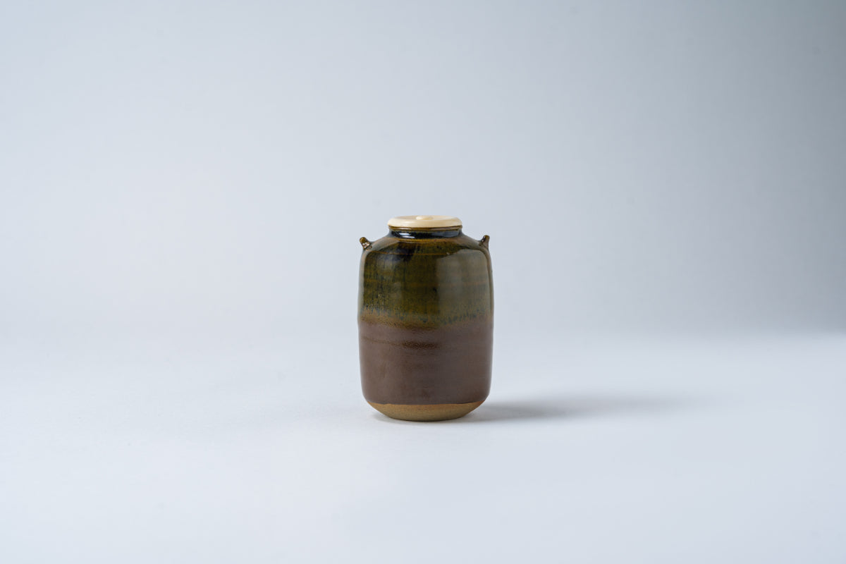 耳付茶入 十三代 髙取八山造 – 高取焼宗家