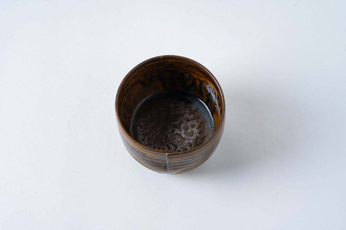 焼〆茶碗 戸〆茶碗 髙取春慶造 – 高取焼宗家