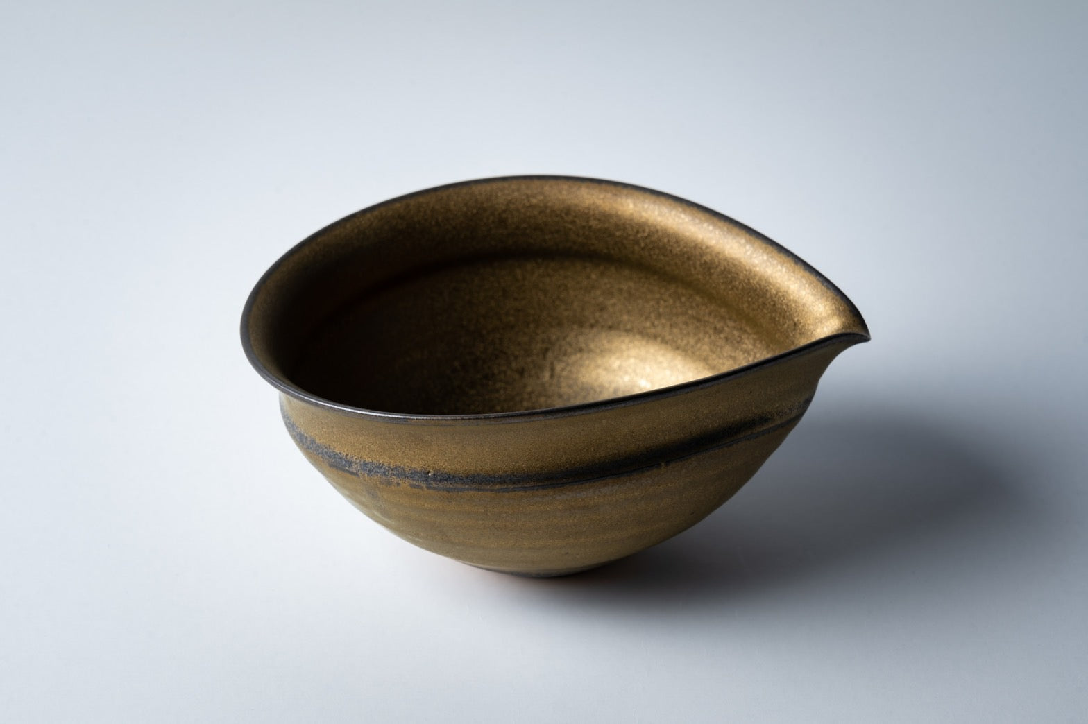 まとめ専用　作家器　金釉皿　316 金釉『百光』 片口 – 高取焼宗家